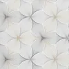 OUTDOOR DEKOSTOFFE OXFORD - Geometrický motív kvetov Náhľad obrázku produktu 1