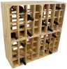 Weinregal aus unbehandeltem Naturholz für 16 Weinflaschen, Produktbild-Vorschau 10