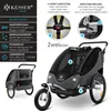 KESSER® Rimorchio per bambini, rimorchio per bicicletta Anteprima dell’immagine prodotto 2