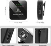 A collage of images showing a wireless microphone transmitter from different angles and close-ups of its features. Náhled obrázku produktu