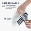 kwmobile 12x Elastische Schnürsenkel aus Silikon - Produktbild-Vorschau 4