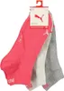 Puma PUMA UNI QUARTER PLAIN 3P MIDDLE GREY MELANGE / PINK Produktbild-Vorschau 4