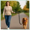 Smycz dla psa Relaxdays do roweru, uchwyt do roweru, z Podgląd zdjęcia produktu 3