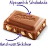 Milka Alpenmilch Schokolade mit knackigen Produktbild-Vorschau 3