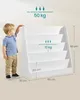 SONGMICS Kinder Bücherregal mit 5 Ebenen, Montessori Regal Produktbild-Vorschau 3