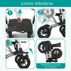 ELONEO Rollator składany z siedziskiem, rollator zewnętrzny Podgląd zdjęcia produktu 8