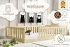 Interbeds Bodenbett Kinderbett 120x200cm Montessori Produktbild-Vorschau 2