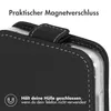 Accezz Flip Case Samsung Galaxy S21 - Schwarz Produktbild-Vorschau 2