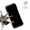 A smartphone with a protective case is shown next to a set of keys, with a graphic indicating scratch resistance. Produktbild-Vorschau