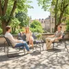 Outsunny Gartenmöbel Set Sitzgruppe für 4 Personen Produktbild-Vorschau 2