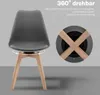 WOLTU Esszimmerstühle drehbar, Design Stuhl, modern, aus Produktbild-Vorschau 6