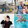 Aucuu 1L Flugzeug Transparente Kulturbeutel für Reise, Produktbild-Vorschau 7