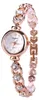 Mode Quarzuhr Crystal Alloy Bracelace Damen Armbanduhr Produktbild-Vorschau 1