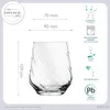 IMPERIAL Trinkgläser 6er Set – Strukturierte Gläser Produktbild-Vorschau 4