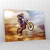 Bilder auf glas - Motor Sport Helm - 100x70cm - Glasbilder Produktbild-Vorschau 4