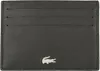 A black leather cardholder with the Lacoste logo. Anteprima dell’immagine prodotto