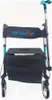 Leichtgewicht Reise-Rollator Aluminium Vierrad Rollator Produktbild-Vorschau 6