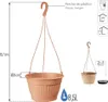 TERRA Hängeblumentopf mit Haken und Einsatz 29 cm - Farbe: Produktbild-Vorschau 4