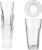 6x Queen Latte Macchiato Gläser 300ml stapelbar Cocktail Produktbild-Vorschau 7