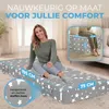 ELONEO Opklapbare matrassen, gastenmatrassen, 3-delige Productafbeelding-voorbeeld 2