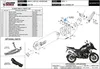 MIVV Oválný násuvný výfuk schválený pro BMW R 1250 Náhled obrázku produktu 5