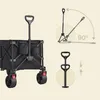 SONGMICS Faltbarer Handwagen mit Griff, Bollerwagen, 4 Produktbild-Vorschau 12