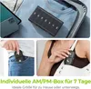 AUVON Tablettenbox 7 Tage Morgens Abends, Pillendose 2 Produktbild-Vorschau 6