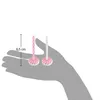 BackDecor Wachskerzen rosa-weiß mit Zuckerkerzenhalter - Produktbild-Vorschau 2