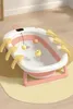 Babywanne - Babybadewanne 65x38 cm - Babywanne faltbar Rosa Produktbild-Vorschau 8