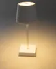 Lampa stołowa LED 26cm, biała, bateria 3xAA A, ściemnialna, Podgląd zdjęcia produktu 9