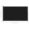Vidaxl Garden Bildschirm Erweiterbar 200x300 cm Schwarz Voir les images du produit 14