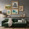 Bilderrahmen "Chagall" - Farbe: Grün Gold  - Größe: 13 x 18 Produktbild-Vorschau 8