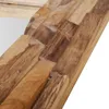 vidaXL Dekorativer Spiegel Teak 120 x 60 cm Rechteckig Produktbild-Vorschau 9