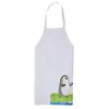 Mr. & Mrs. Panda Grillschürze Pinguin Surfer - Weiß - Produktbild-Vorschau 2
