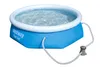 Bestway Pool - Set rapido - 244 x 66 cm - Incluso pacchetto Anteprima dell’immagine prodotto 2
