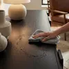 FUFU&GAGA Sideboard Schwarz 150cm - Moderne Kommode mit 4 Produktbild-Vorschau 4