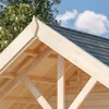 Alpholz Gartenhaus Lillehammer ISONaturbelassen 44 mm Produktbild-Vorschau 7