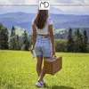Cesto da picnic in vimini per 4 persone, set di posate, Anteprima dell’immagine prodotto 15