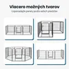 IvoQ Puppy ohrádka – Výbeh pre psov – 8 panelov – výška 80 Náhľad obrázku produktu 5