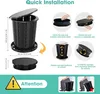 Campingtoilette, Faltbare Campingtoilette max 175 kg, Produktbild-Vorschau 7