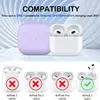 AirPods 3 Silikon Schutzhülle mit Karabiner, Soft Touch Produktbild-Vorschau 3