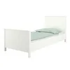 Landhaus Einzelbett 90x200 Bett weiß Kinder Jugendbett Produktbild-Vorschau 4