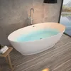 HOME DELUXE - freistehende Badewanne - DELIA, Weiß - Maße: Produktbild-Vorschau 3