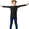 Langarm-Shirt Kinder - schwarz, 104 (3-4 Jahre) Produktbild-Vorschau 3