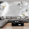 Vlies Fototapete - Charming orchid 200x140 cm Blumen Produktbild-Vorschau 2