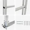 vidaXL scala da banchina a 3 gradini argento 45 x 11,5 x Anteprima dell’immagine prodotto 7