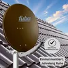 Fuba DAA 780 B Sat Anlage Schüssel Braun PremiumX Quad LNB Produktbild-Vorschau 7