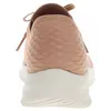 The back view of a tan and white Skechers sneaker. Produktbild-Vorschau