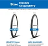 Copertone per bicicletta 700x42C confezione da 2 con camere Anteprima dell’immagine prodotto 2