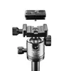 Mantona light traveller treppiede da viaggio nero grigio Anteprima dell’immagine prodotto 6